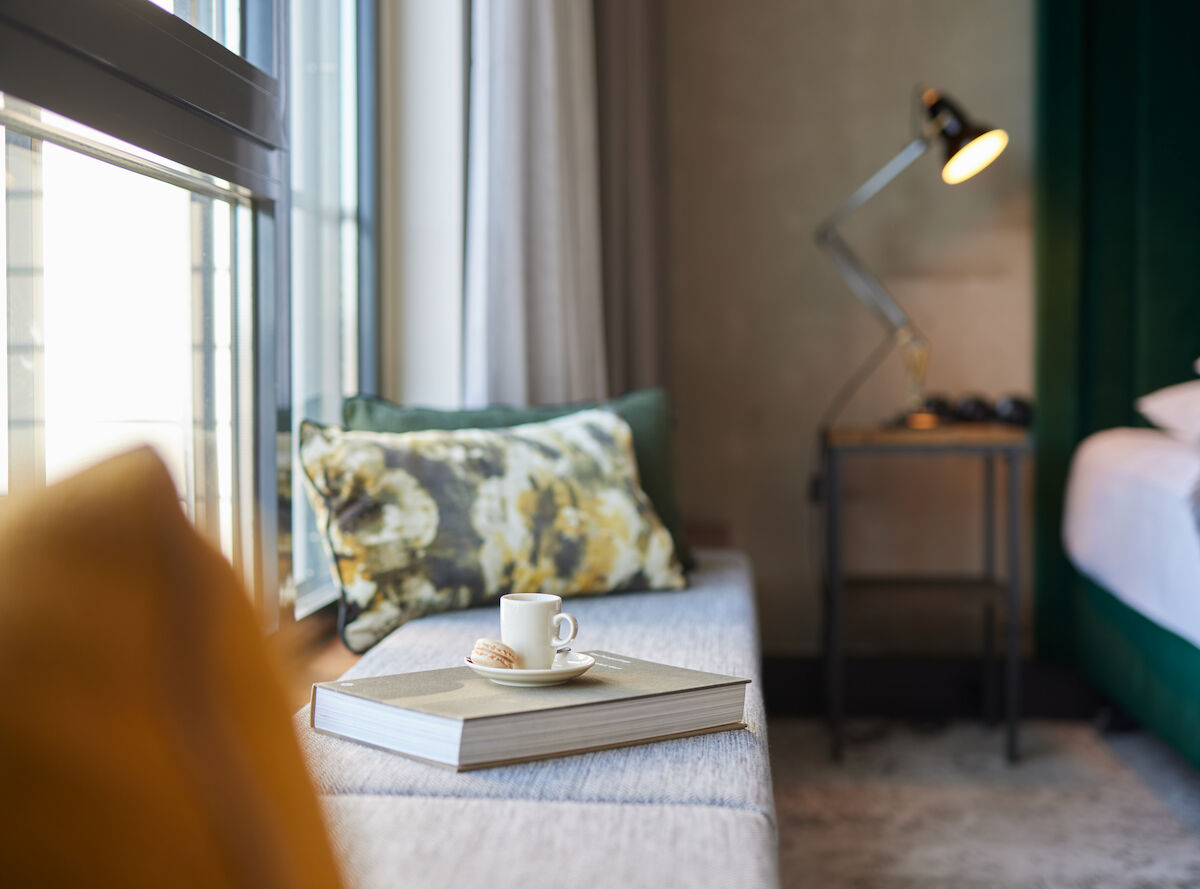 Fensterbank im M-Loft-Superior mit Sitzmöglichkeit