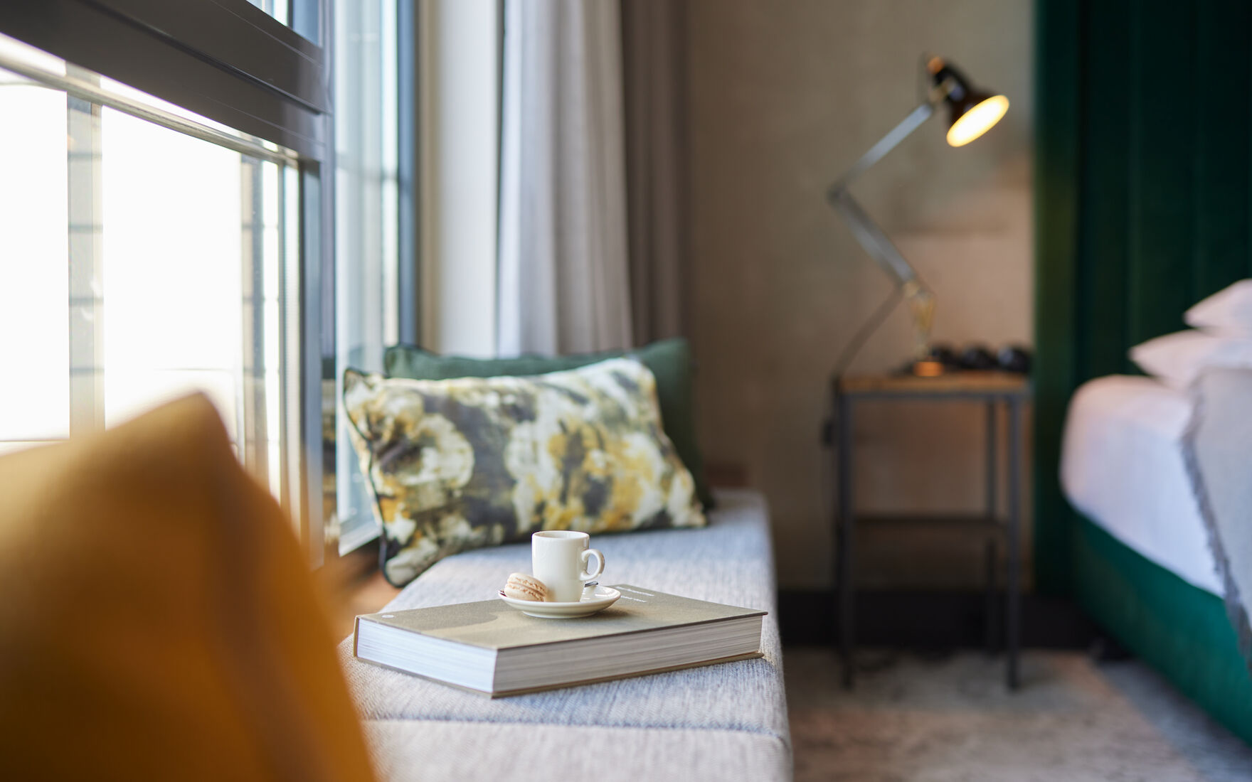 Fensterbank im M-Loft-Superior mit Sitzmöglichkeit